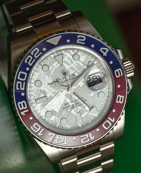 rolex datejust meteorite dial 36mm|Rolex gmt 2 pepsi meteorite.